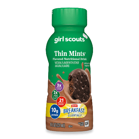 Carnation Breakfast Essentials® Girl Scout Thin Mints® Flavored Nutritional Drink